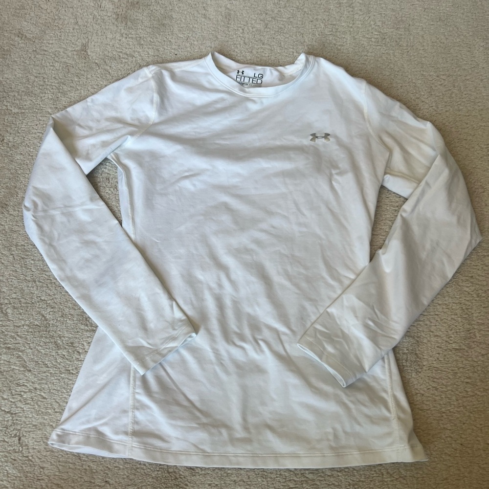 Under Armour Women’s Classic White Long Sleeve Tee